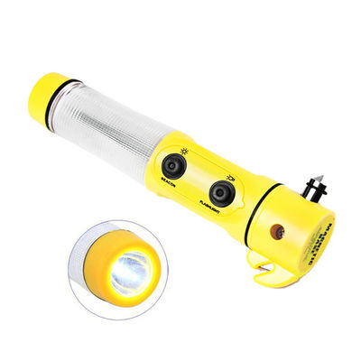 Straßenunfall 4 in 1 Led Taschenlampe Notfall Mini Sicherheitshammer für Fahrzeuge