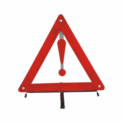 Leicht zu montieren Red Dot reflektierende Straßenfahrzeug Notfall Warnung Dreieck für die Sicherheit